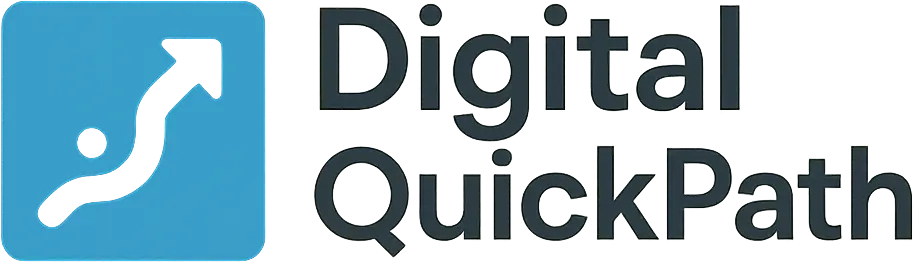 Digital quick path logo